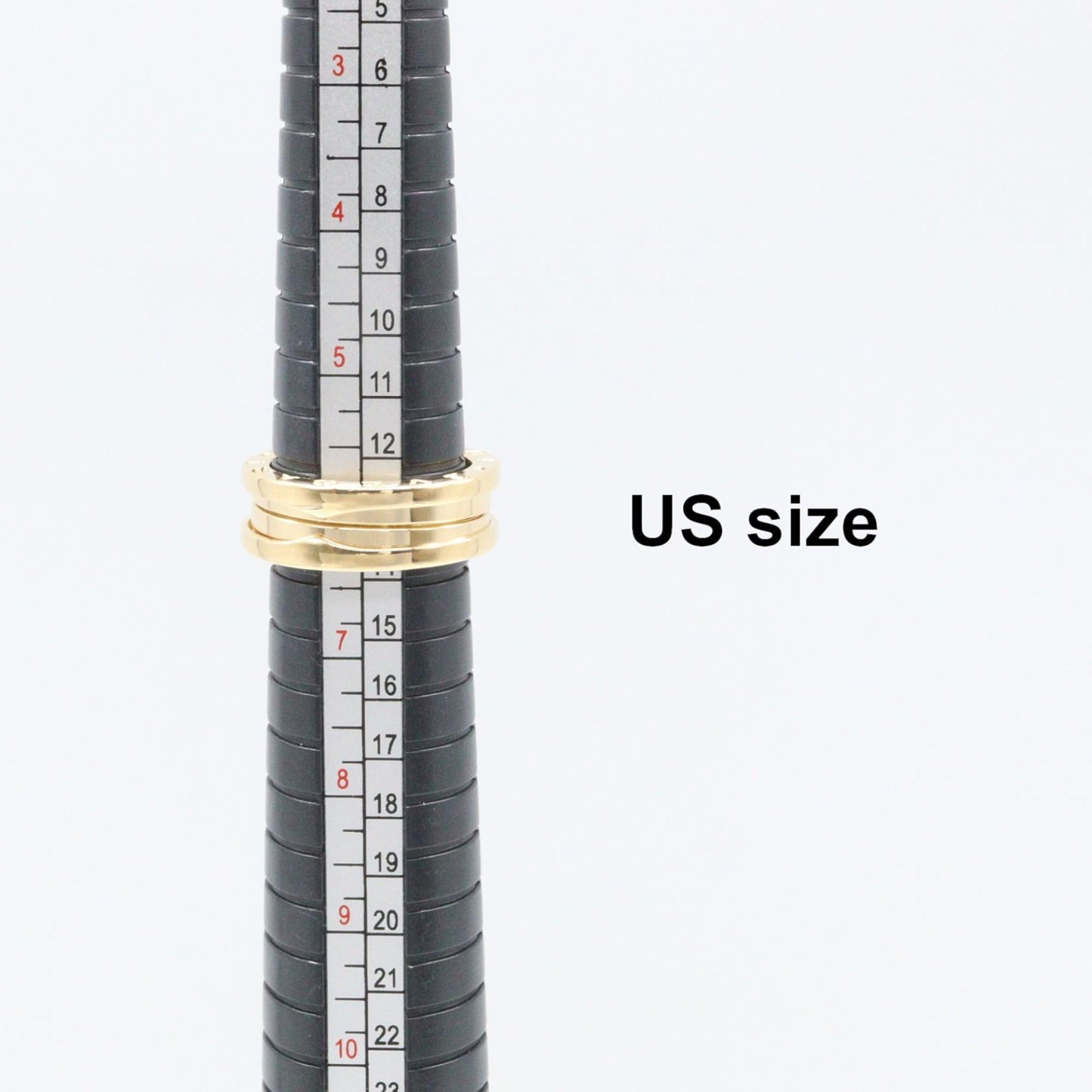 B-zero1 ビーゼロワン リング 3バンド リング 指輪 K18YG イエローゴールド ブルガリ アクセサリー BVLGARI