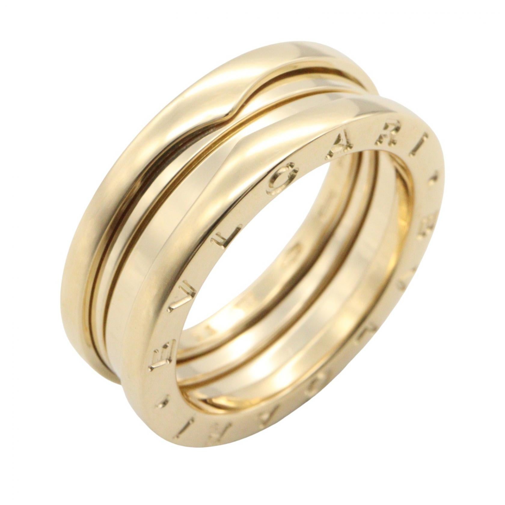 B-zero1 ビーゼロワン リング 3バンド リング 指輪 K18YG イエローゴールド ブルガリ アクセサリー BVLGARI
