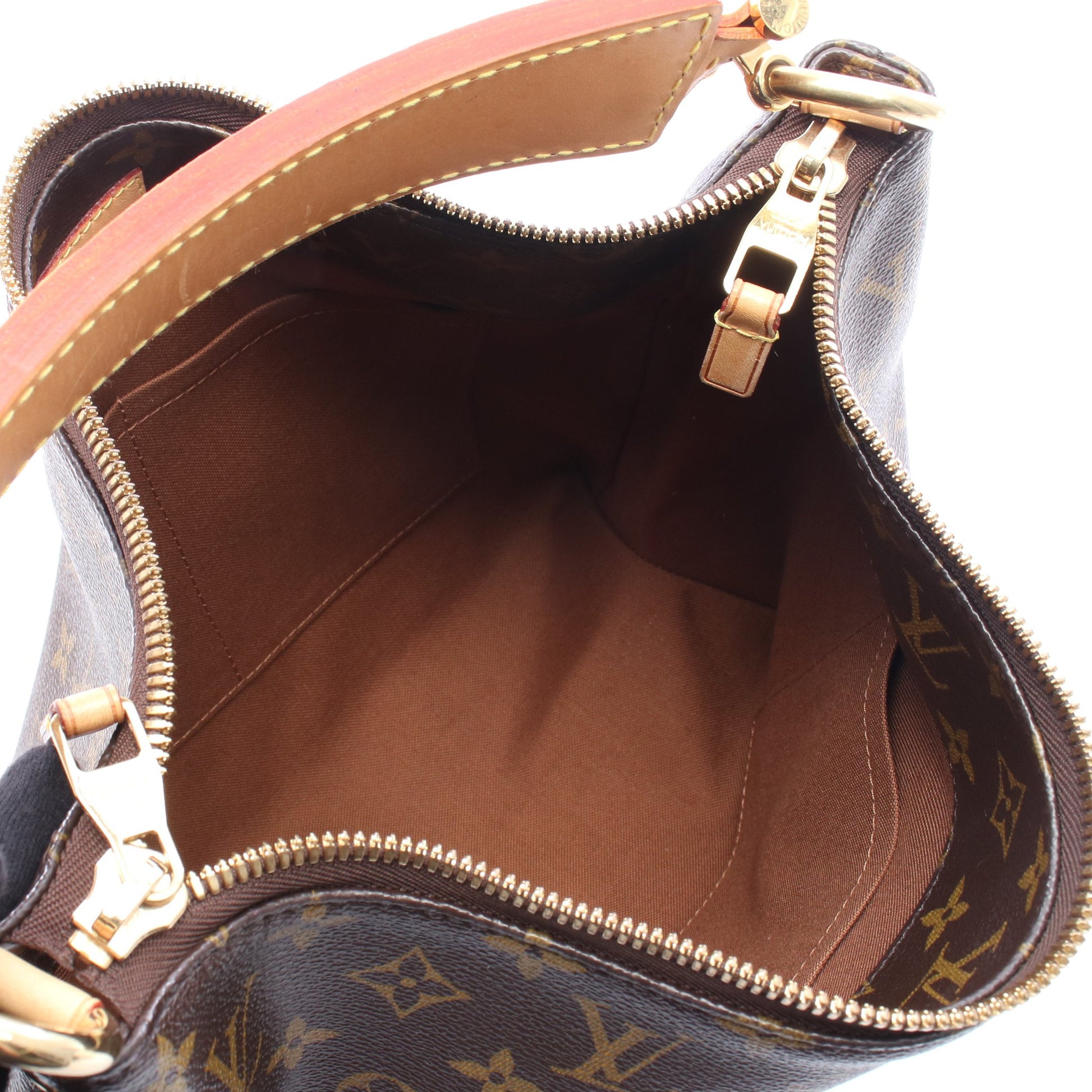 シュリPM モノグラム ワンショルダーバッグ PVC レザー ブラウン ルイヴィトン バッグ LOUIS VUITTON