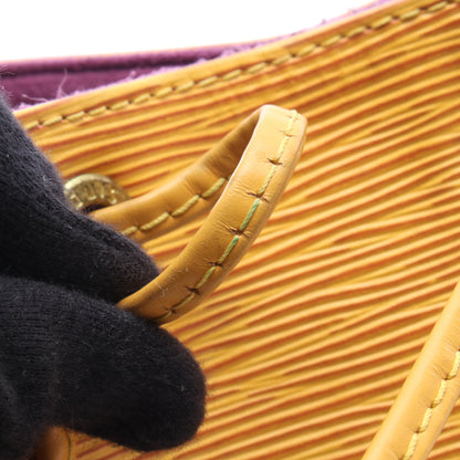 ノエ エピ タッシリイエロー ショルダーバッグ レザー イエロー ルイヴィトン バッグ LOUIS VUITTON