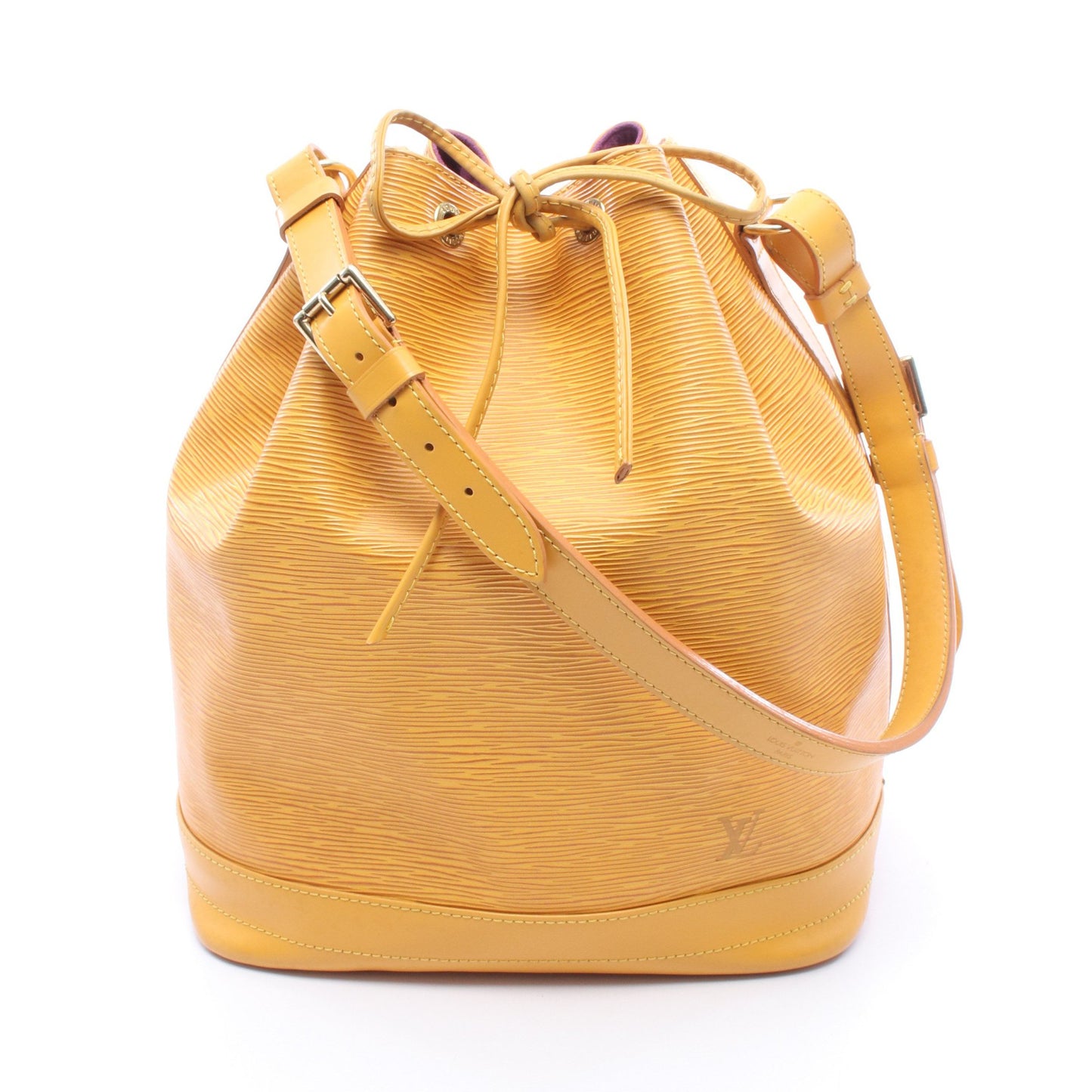 ノエ エピ タッシリイエロー ショルダーバッグ レザー イエロー ルイヴィトン バッグ LOUIS VUITTON