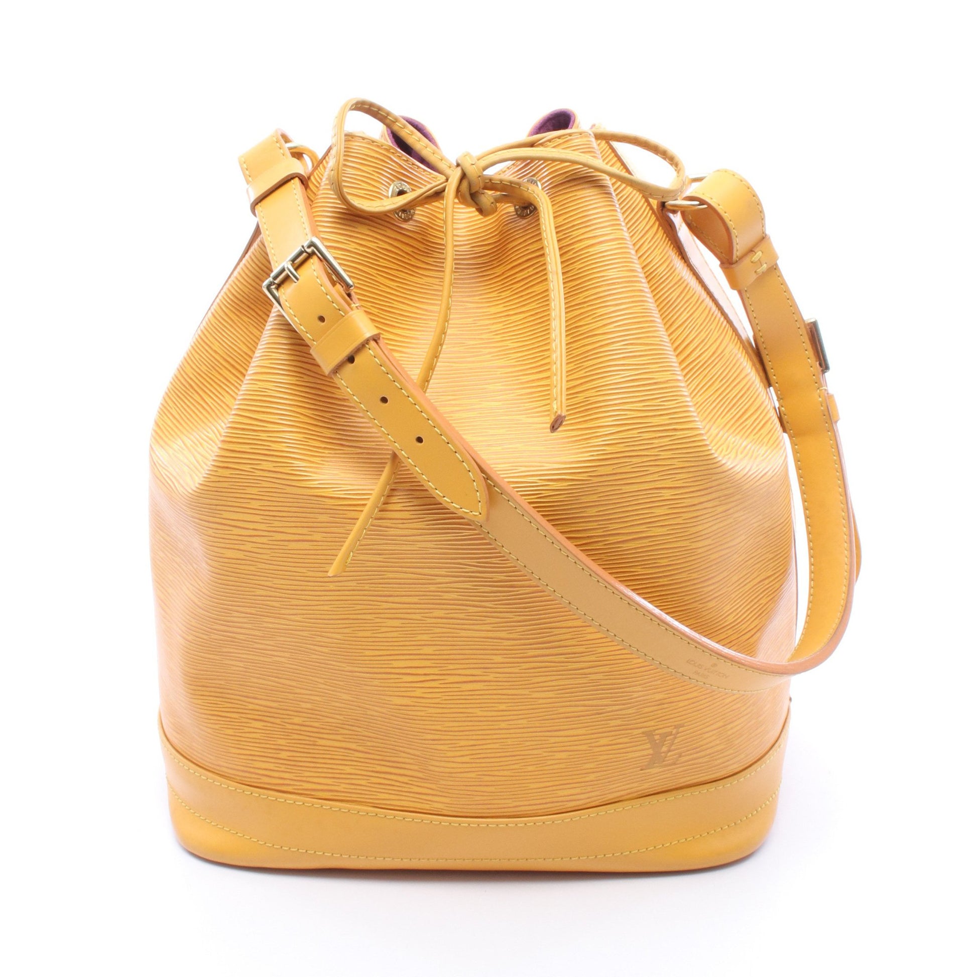 ノエ エピ タッシリイエロー ショルダーバッグ レザー イエロー ルイヴィトン バッグ LOUIS VUITTON