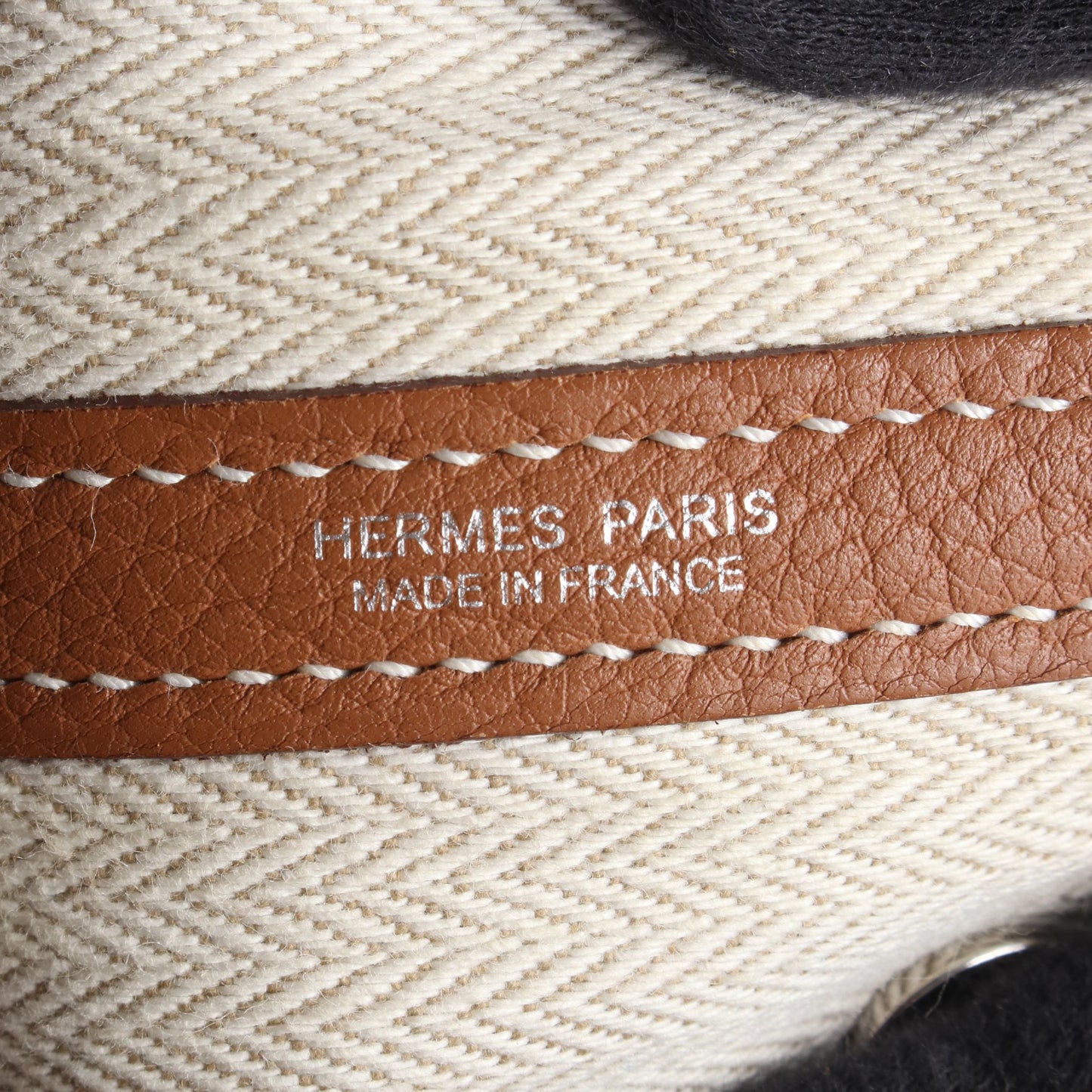ガーデンパーティTPM ゴールド ハンドバッグ トートバッグ ネゴンダ ブラウン シルバー金具 C刻印 エルメス バッグ HERMES