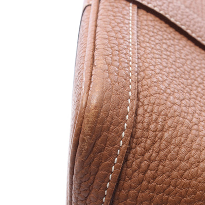 ガーデンパーティTPM ゴールド ハンドバッグ トートバッグ ネゴンダ ブラウン シルバー金具 C刻印 エルメス バッグ HERMES