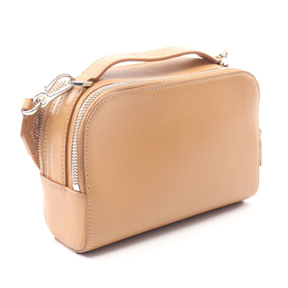クロスボディ カメラバッグ ミニ 2WAY ハンドバッグ レザー ベージュ ロエベ バッグ LOEWE