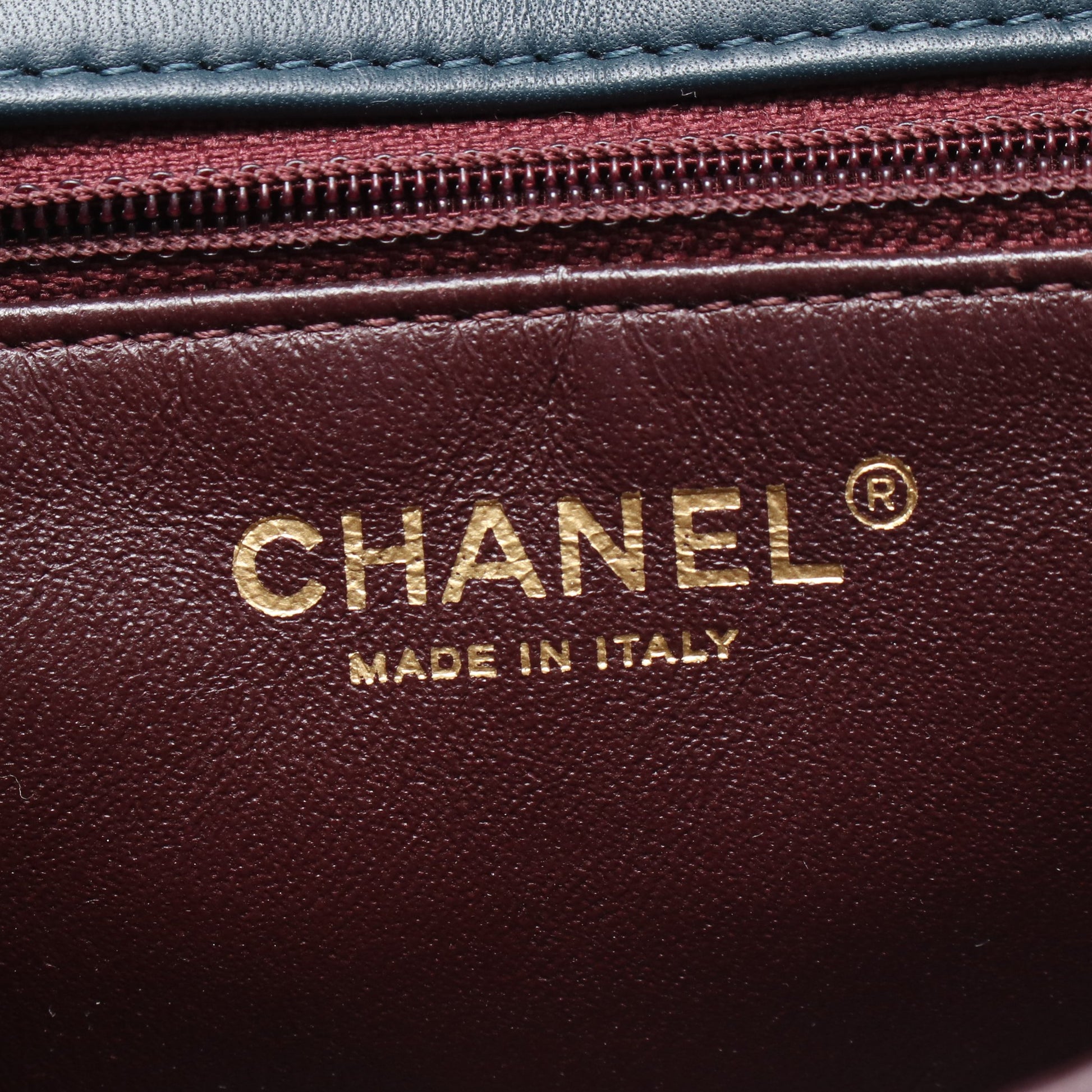 マトラッセ Wチェーンショルダーバッグ レザー ダークグリーン エメラルドグリーン ゴールド金具 シャネル バッグ CHANEL