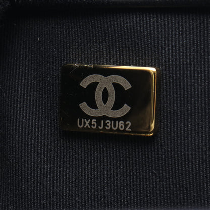 マトラッセ スモール チェーンショルダーバッグ レザー ブラック ゴールド金具 シャネル バッグ CHANEL