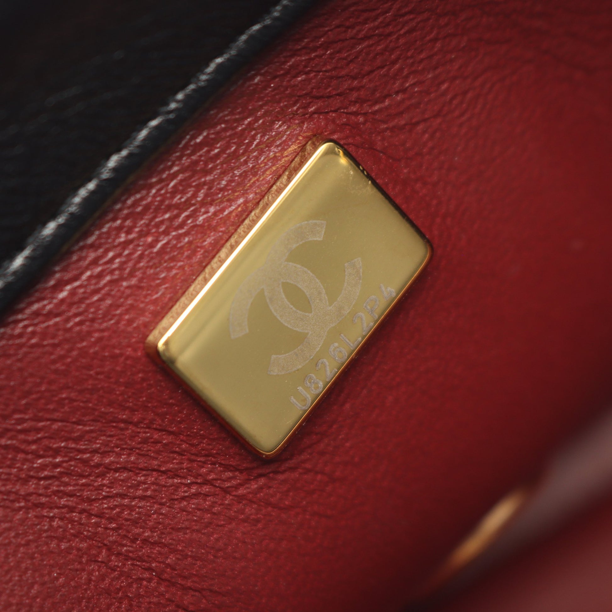 マトラッセ チェーンショルダーバッグ ラムスキン ブラック ゴールド金具 シャネル バッグ CHANEL