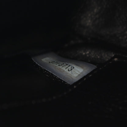 マトラッセ チェーンショルダーバッグ ラムスキン ブラック ゴールド金具 シャネル バッグ CHANEL