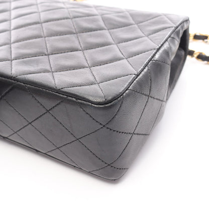 ミニマトラッセ20 チェーンショルダーバッグ ラムスキン ブラック ゴールド金具 シャネル バッグ CHANEL