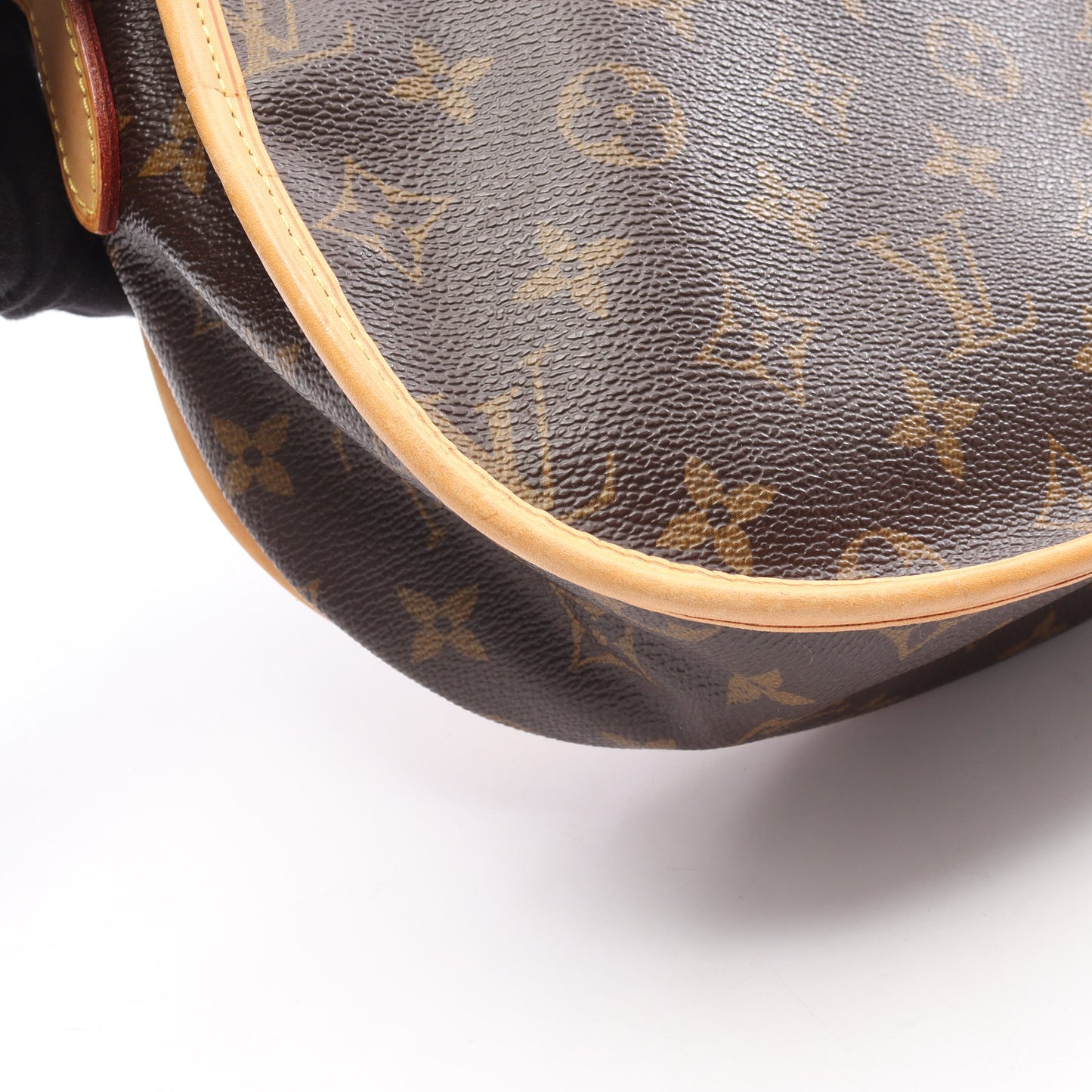 メニルモンタンPM モノグラム ショルダーバッグ PVC レザー ブラウン ルイヴィトン バッグ LOUIS VUITTON