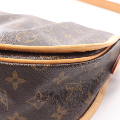 メニルモンタンPM モノグラム ショルダーバッグ PVC レザー ブラウン ルイヴィトン バッグ LOUIS VUITTON