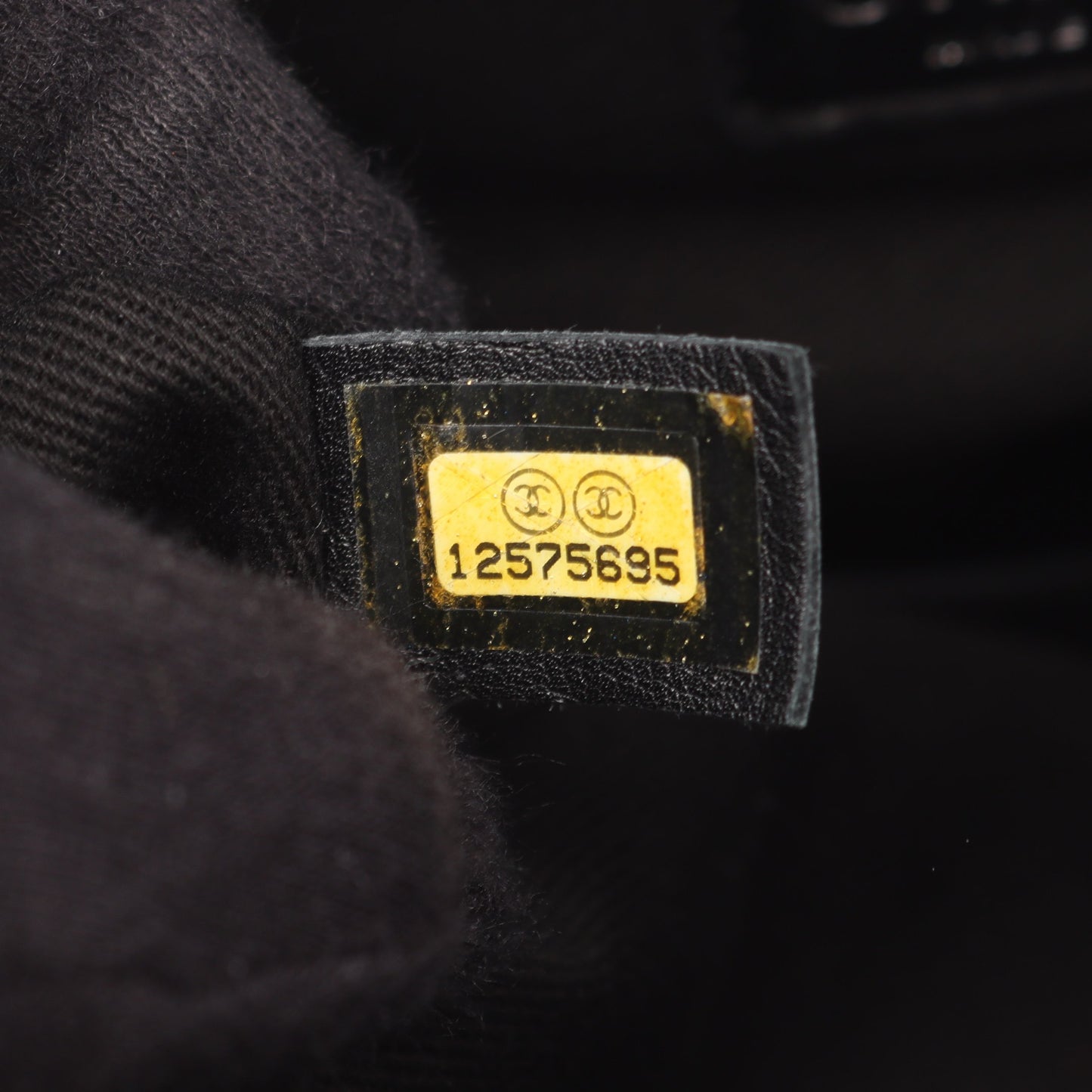パリニューヨークライン ハンドバッグ トートバッグ ナイロン レザー ブラック シルバー金具 シャネル バッグ CHANEL