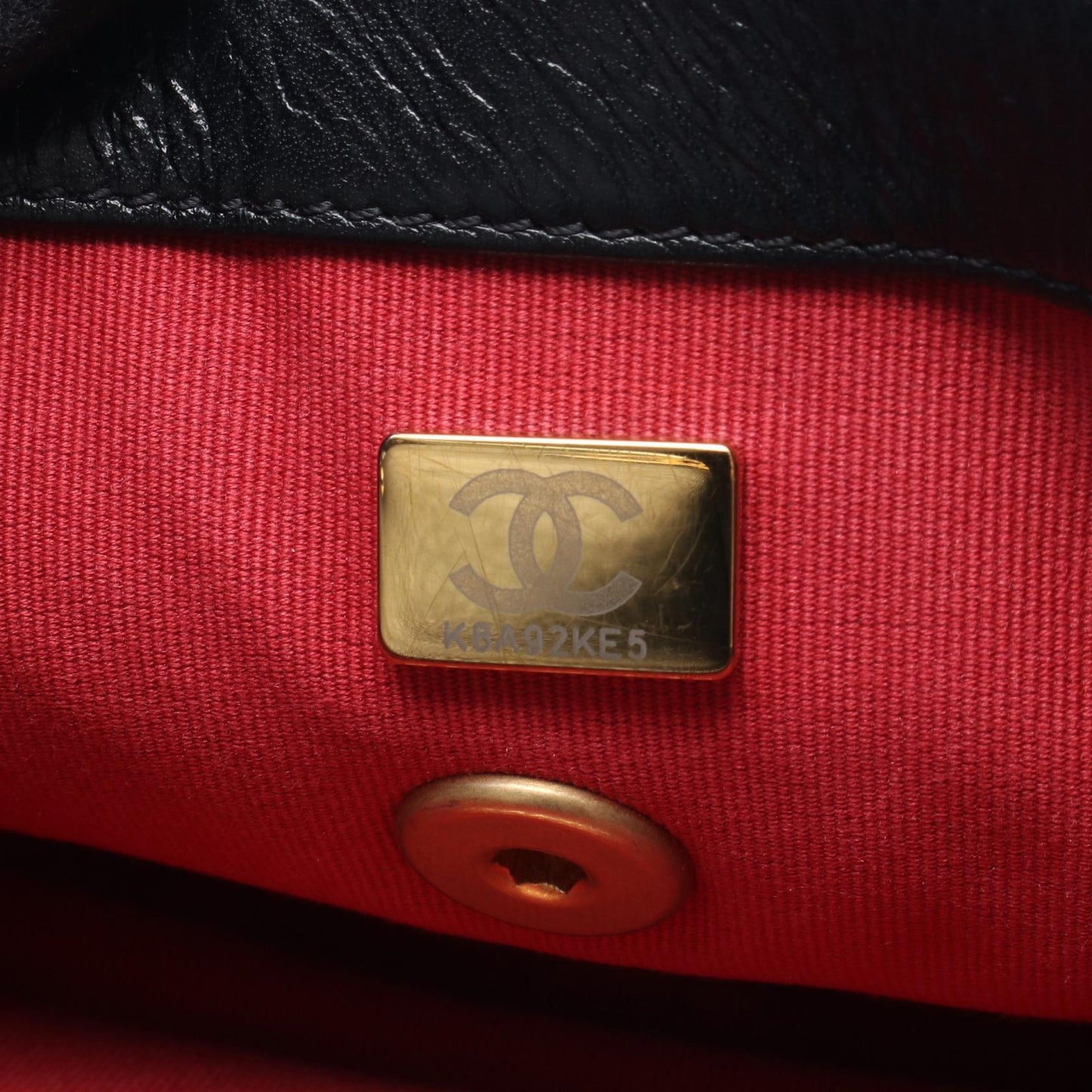 マトラッセ スモールフラップ チェーンショルダーバッグ レザー ブラック ゴールド金具 シャネル バッグ CHANEL