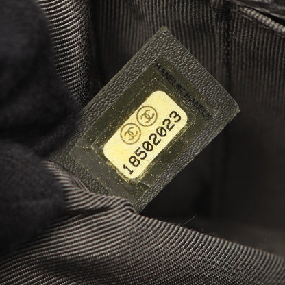 ボーイシャネル チェーンショルダーバッグ レザー グレー シルバー金具 シャネル バッグ CHANEL