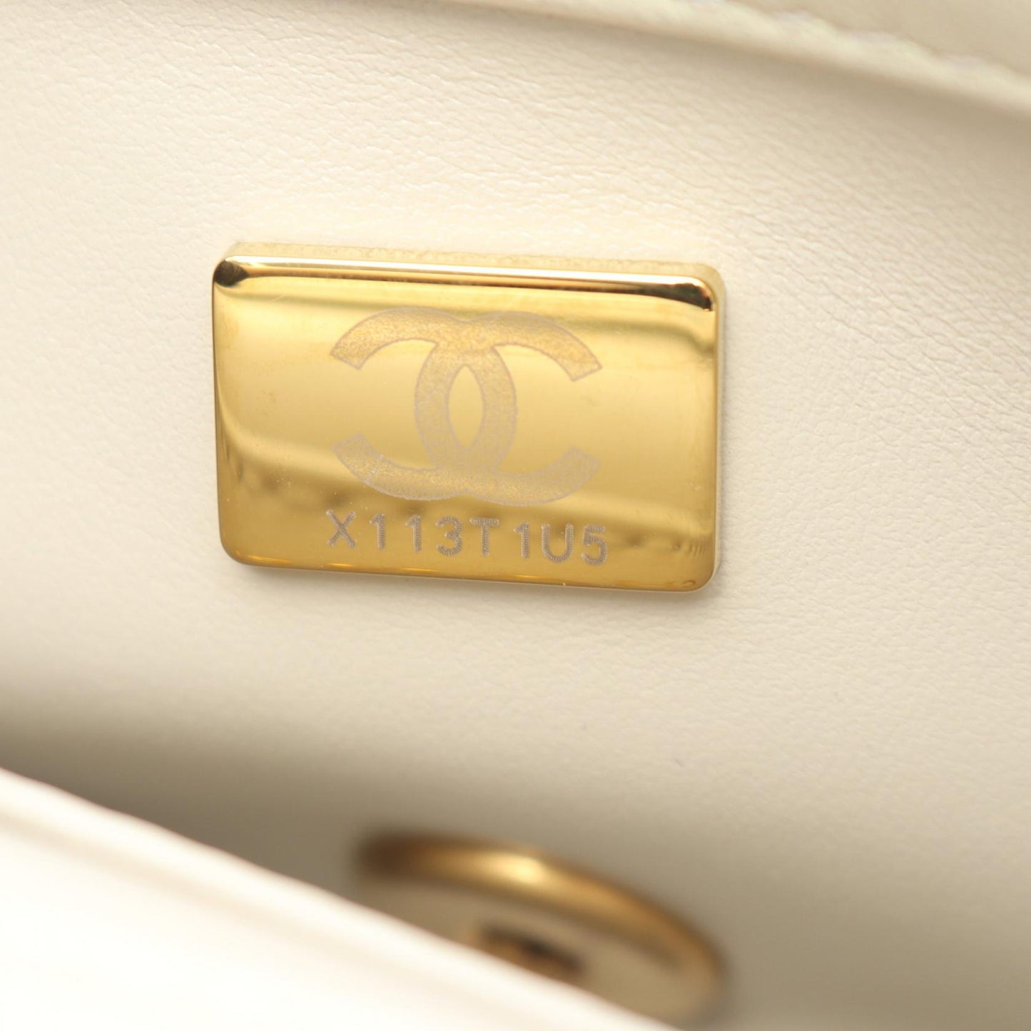 ミニマトラッセ チェーンショルダーバッグ ラムスキン ライトベージュ ゴールド金具 シャネル バッグ CHANEL