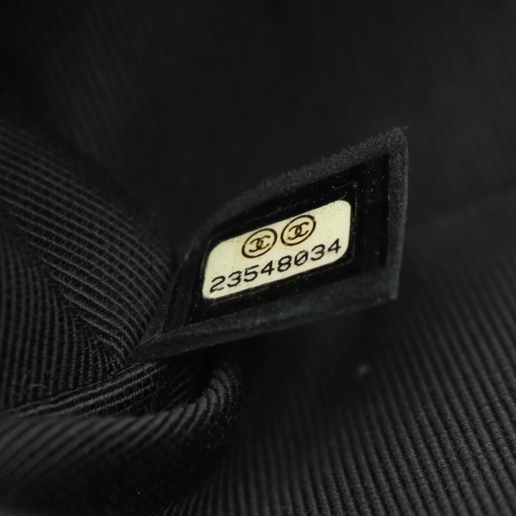 ボーイシャネル チェーンショルダーバッグ ツイード ラムスキン ブラック ゴールド金具 シャネル バッグ CHANEL