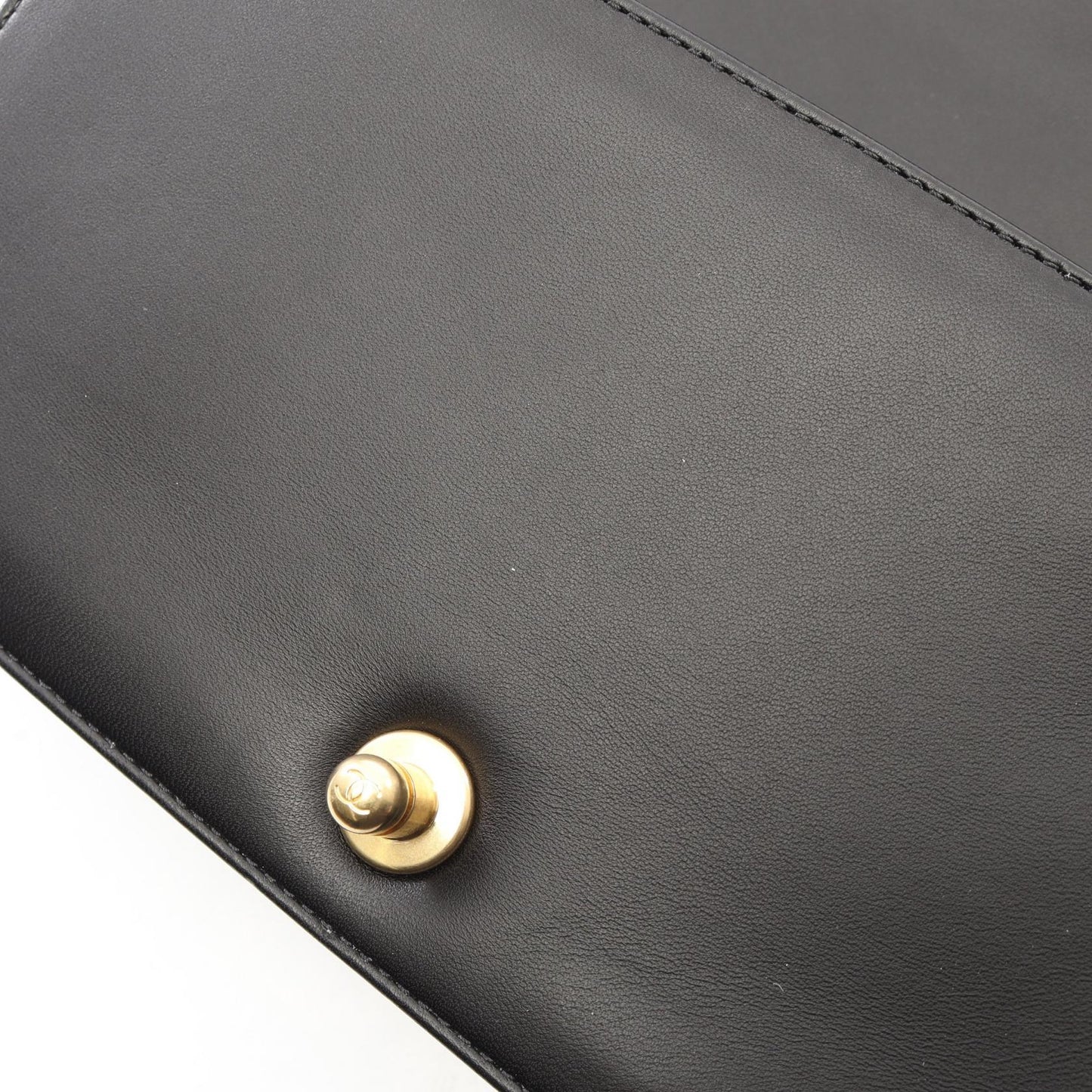 ボーイシャネル チェーンショルダーバッグ ツイード ラムスキン ブラック ゴールド金具 シャネル バッグ CHANEL