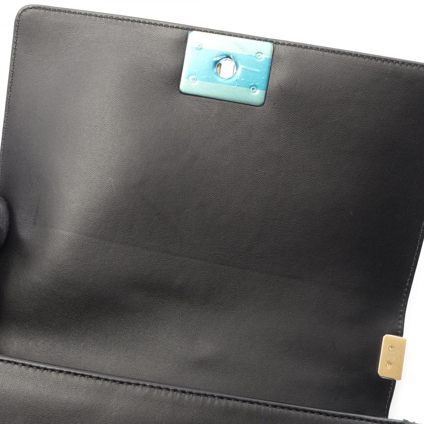 ボーイシャネル チェーンショルダーバッグ ツイード ラムスキン ブラック ゴールド金具 シャネル バッグ CHANEL