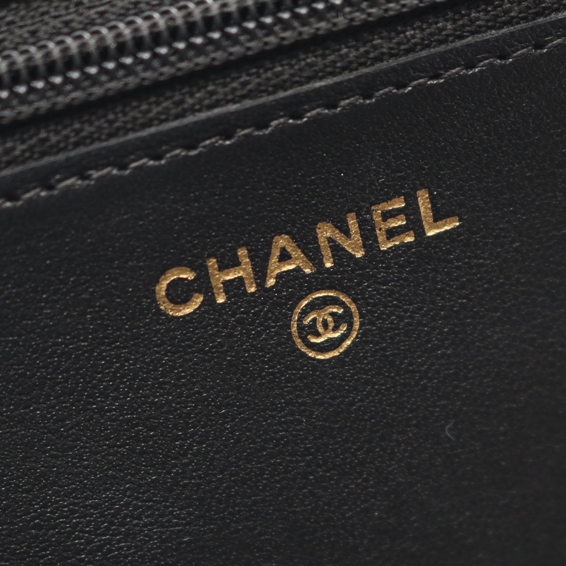 ボーイシャネル チェーンウォレット キャビアスキン ブラック ゴールド金具 シャネル バッグ CHANEL