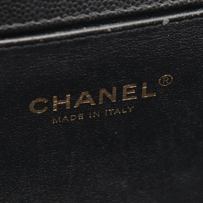 ボーイシャネル チェーンショルダーバッグ キャビアスキン ブラック ゴールド金具 シャネル バッグ CHANEL