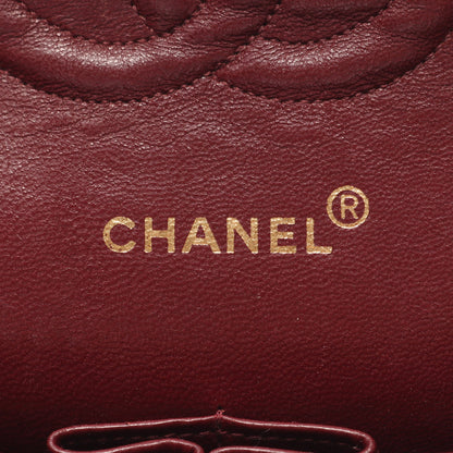 マトラッセ Wフラップ Wチェーンショルダーバッグ ラムスキン ブラック ゴールド金具 シャネル バッグ CHANEL