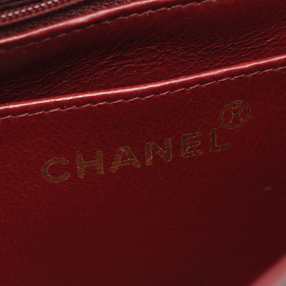 マトラッセ ダイアナフラップ チェーンショルダーバッグ ラムスキン ブラック ゴールド金具 シャネル バッグ CHANEL