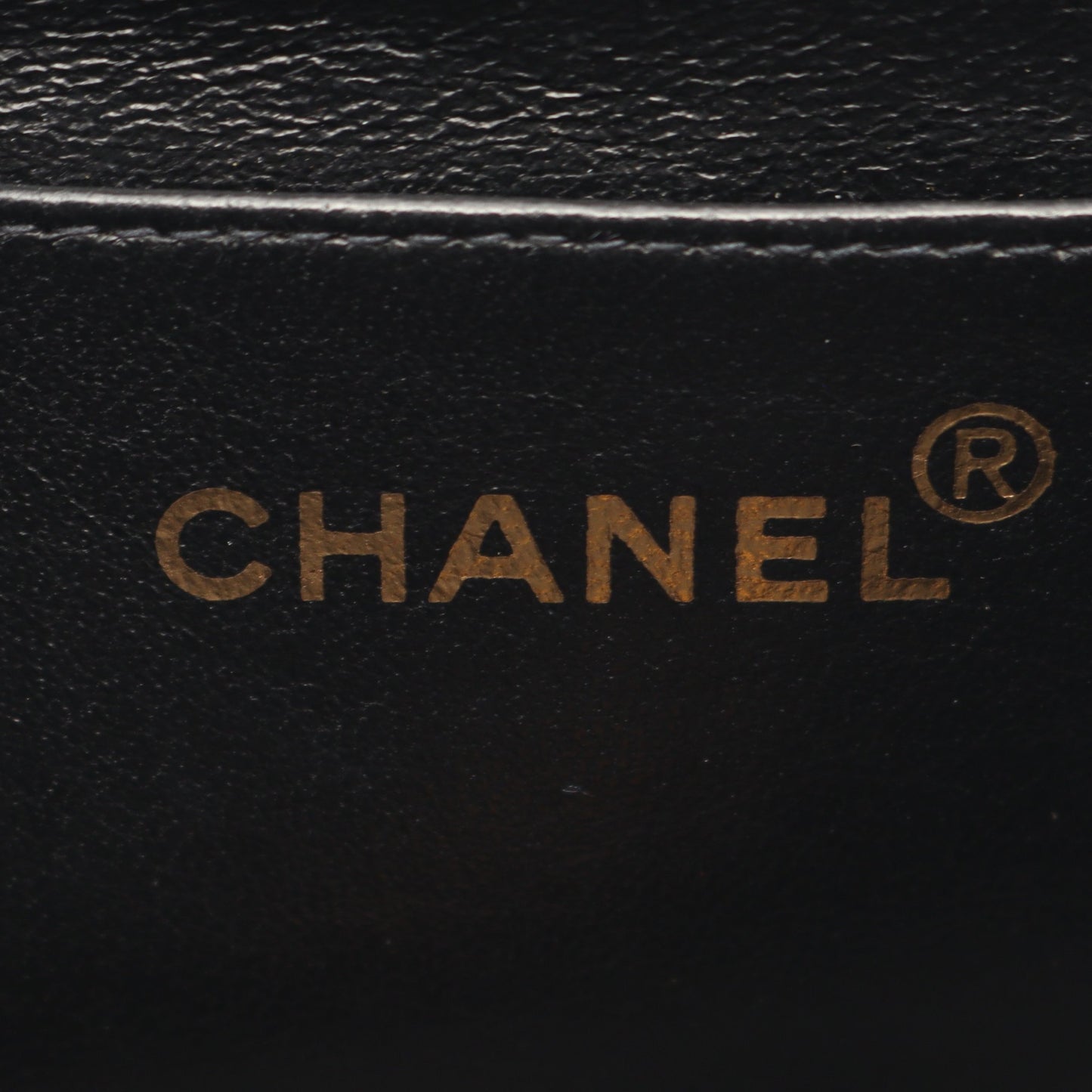 マトラッセ ダイアナフラップ チェーンショルダーバッグ ラムスキン ブラック ゴールド金具 シャネル バッグ CHANEL
