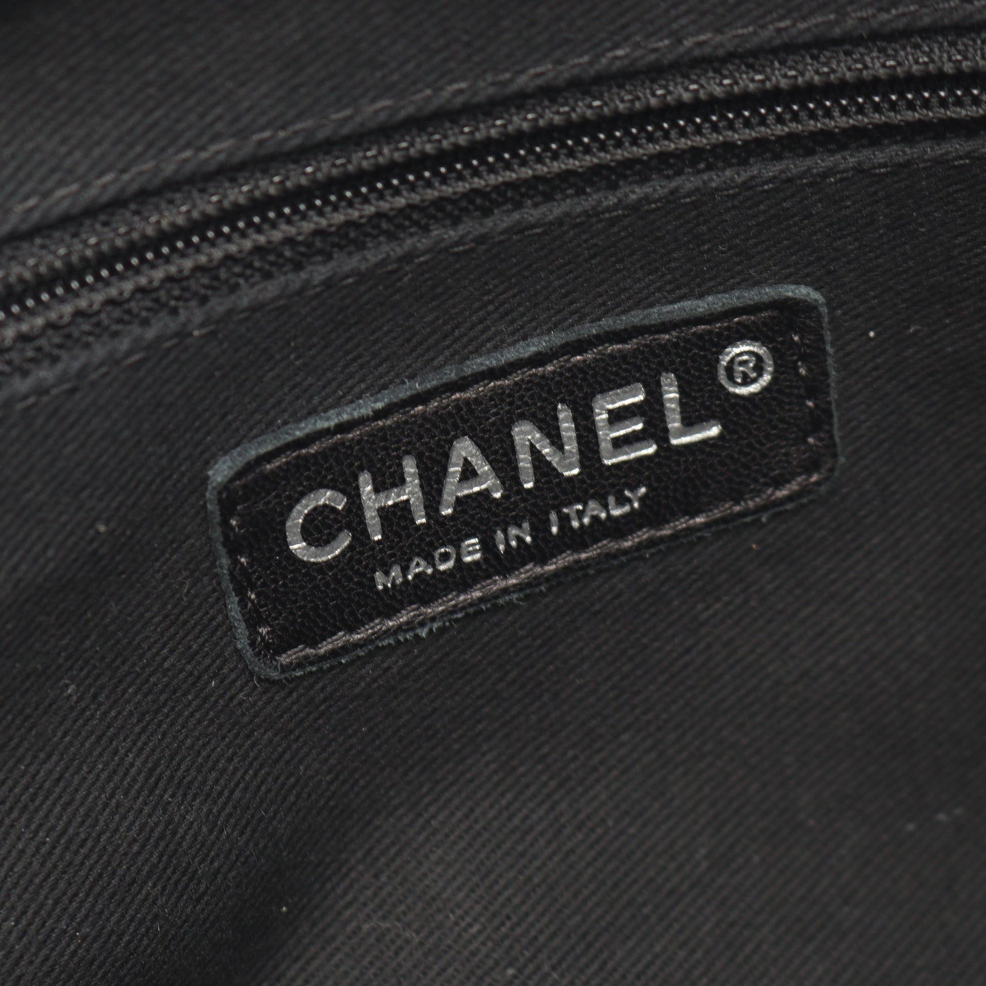 マトラッセ チェーンショルダーバッグ キャビアスキン グレー シルバー金具 シャネル バッグ CHANEL