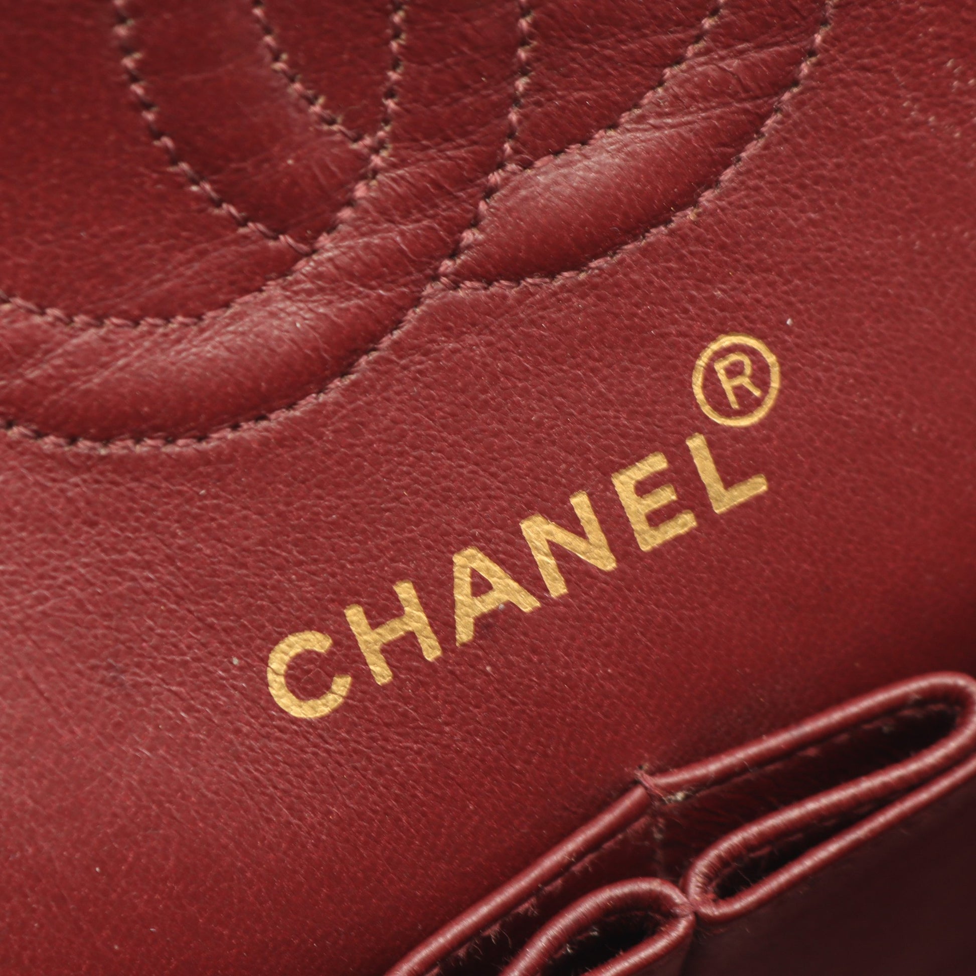 マトラッセ Wフラップ ヴィンテージ Wチェーンショルダーバッグ ラムスキン ブラック ゴールド金具 シャネル バッグ CHANEL