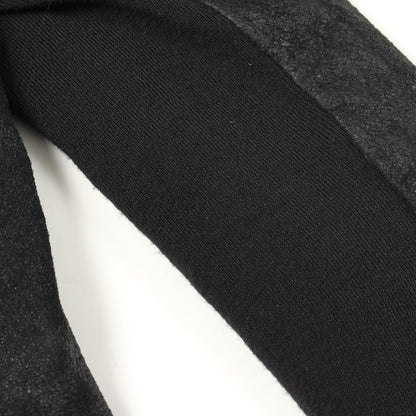 切替 レザージャケット ラムレザー ブラック リックオウエンス アウター Rick Owens