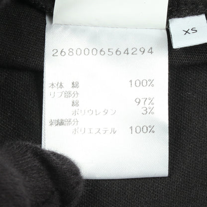 アナグラム 半袖Tシャツ コットン ブラック ロエベ トップス LOEWE