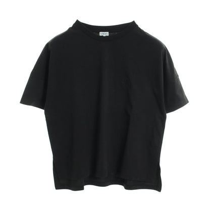 アナグラム 半袖Tシャツ コットン ブラック ロエベ トップス LOEWE