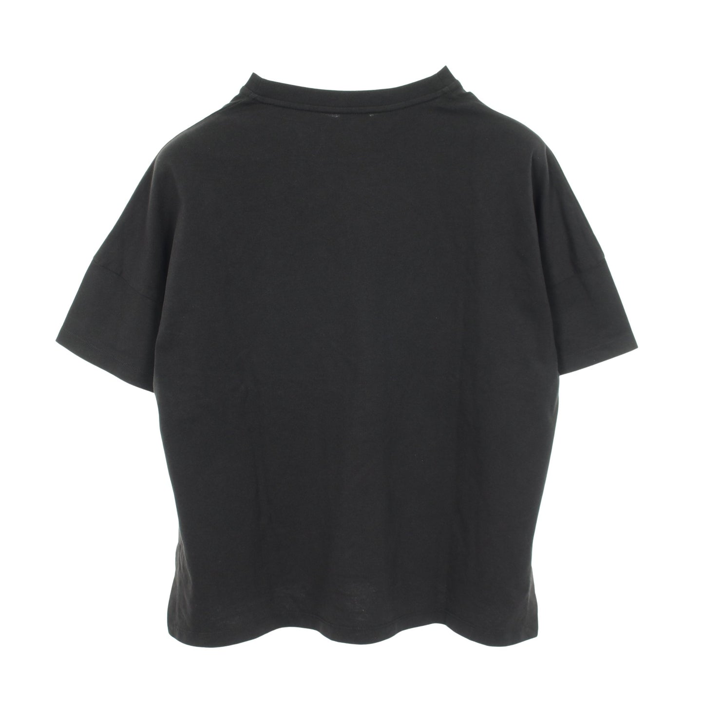 アナグラム 半袖Tシャツ コットン ブラック ロエベ トップス LOEWE