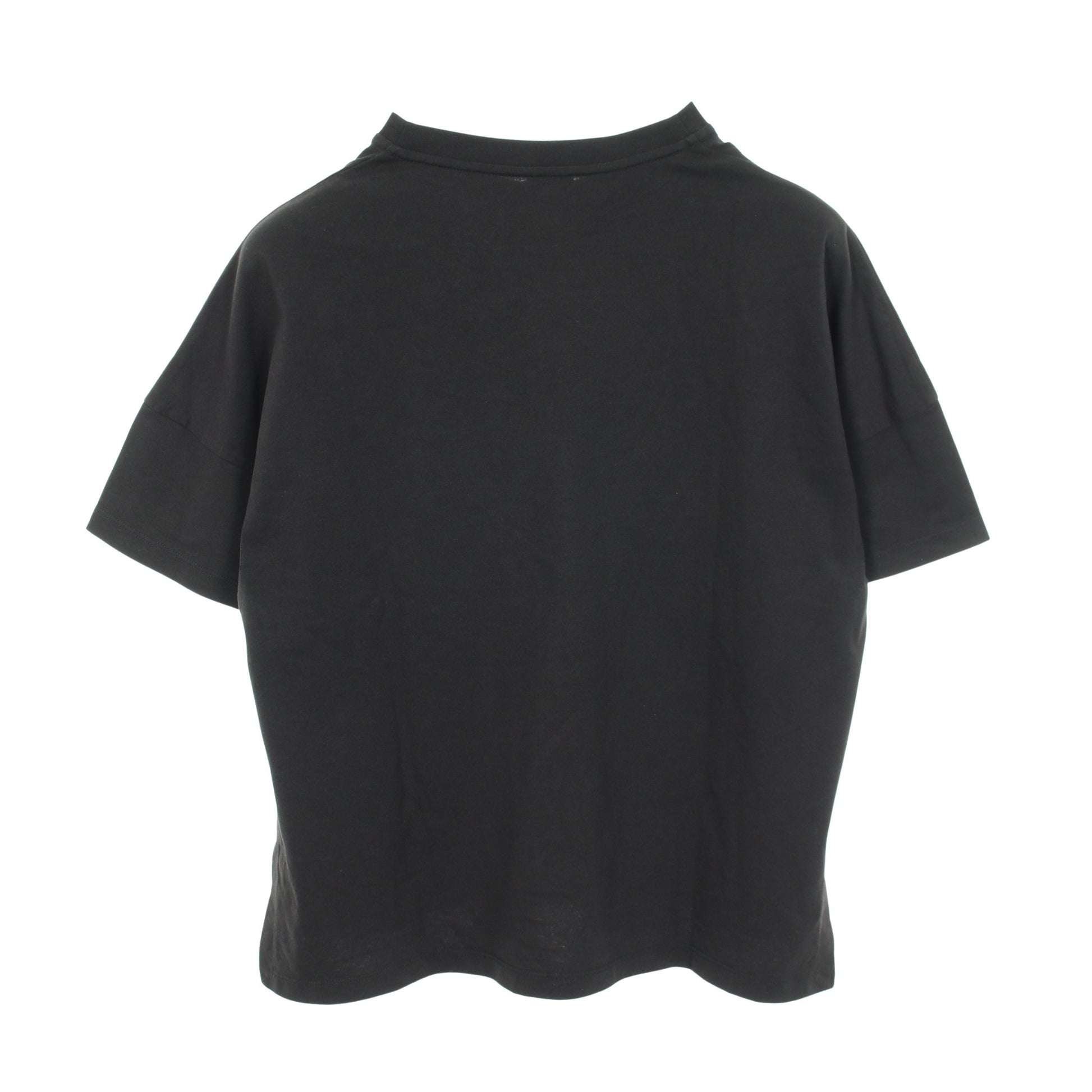 アナグラム 半袖Tシャツ コットン ブラック ロエベ トップス LOEWE