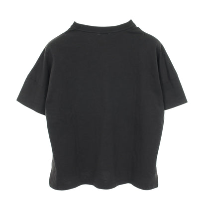 アナグラム 半袖Tシャツ コットン ブラック ロエベ トップス LOEWE
