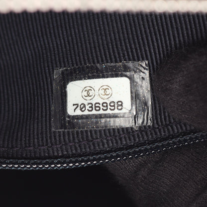 チョコバー ワイルドステッチ チェーンショルダーバッグ レザー ダークネイビー シルバー金具 シャネル バッグ CHANEL