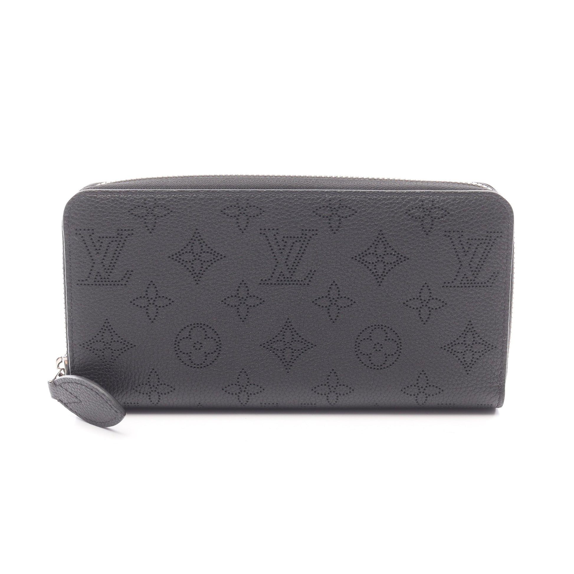 ジッピーウォレット マヒナ ノワール ラウンドファスナー長財布 レザー ブラック ルイヴィトン 財布・小物 LOUIS VUITTON