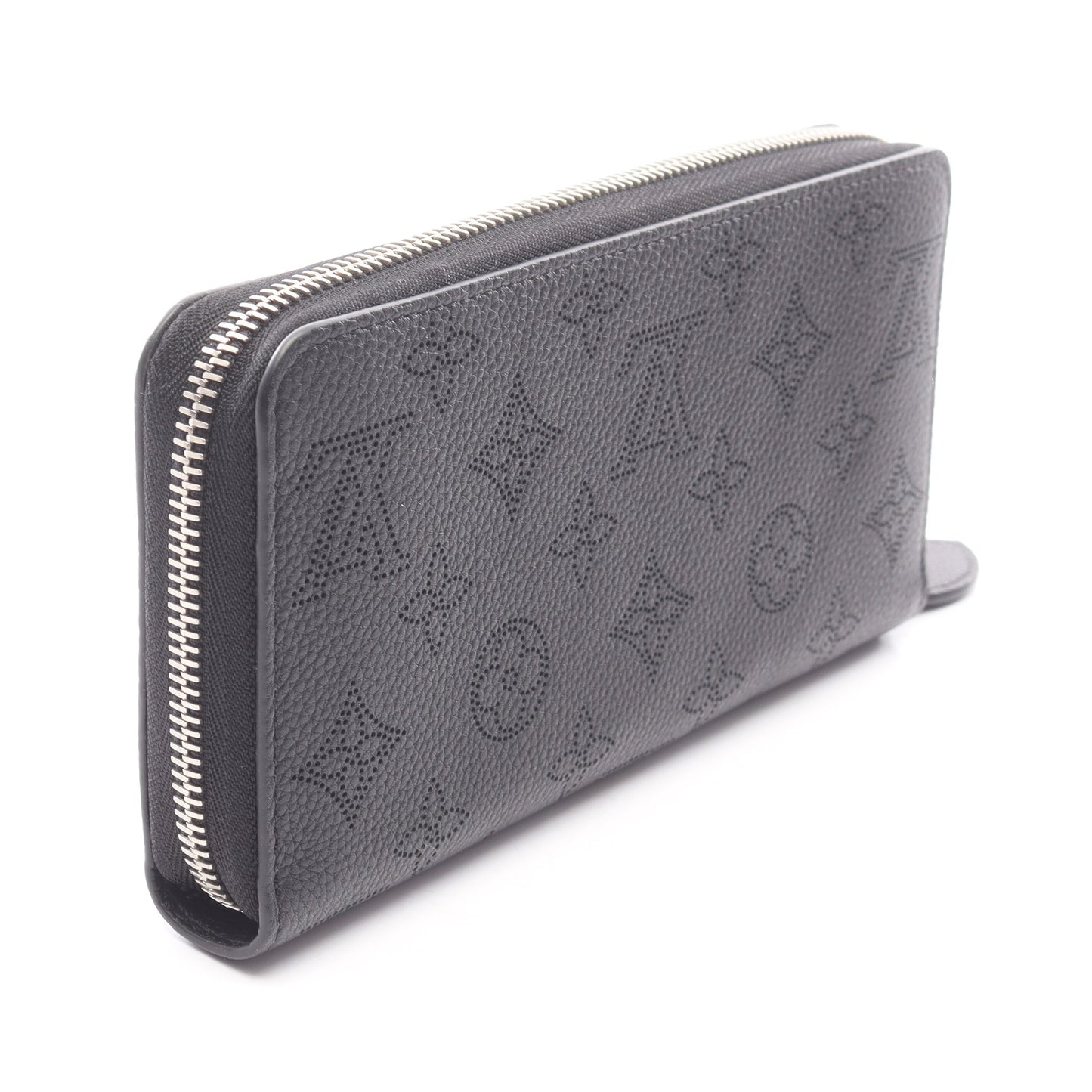 ジッピーウォレット マヒナ ノワール ラウンドファスナー長財布 レザー ブラック ルイヴィトン 財布・小物 LOUIS VUITTON
