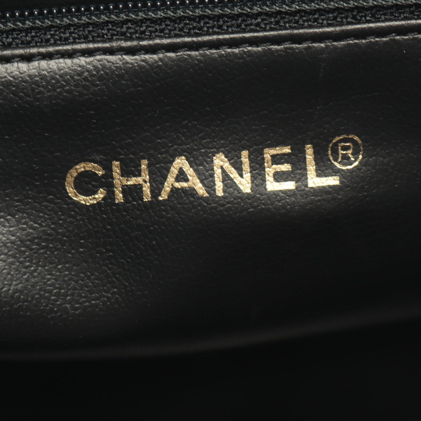 シェブロン Vステッチ 2WAY ハンドバッグ ラムスキン ブラック ゴールド金具 ヴィンテージ シャネル バッグ CHANEL