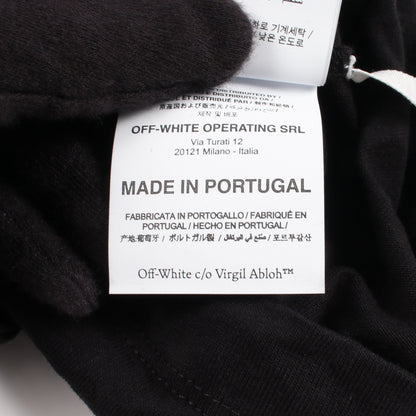 CARAVAGGIO S OVER TEE 半袖Tシャツ コットン ブラック マルチカラー オフホワイト トップス OFF-WHITE