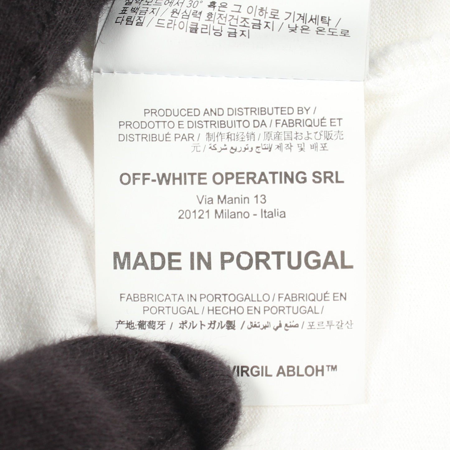 フューチュラ Tシャツ 半袖Tシャツ コットン ホワイト マルチカラー オフホワイト トップス OFF-WHITE