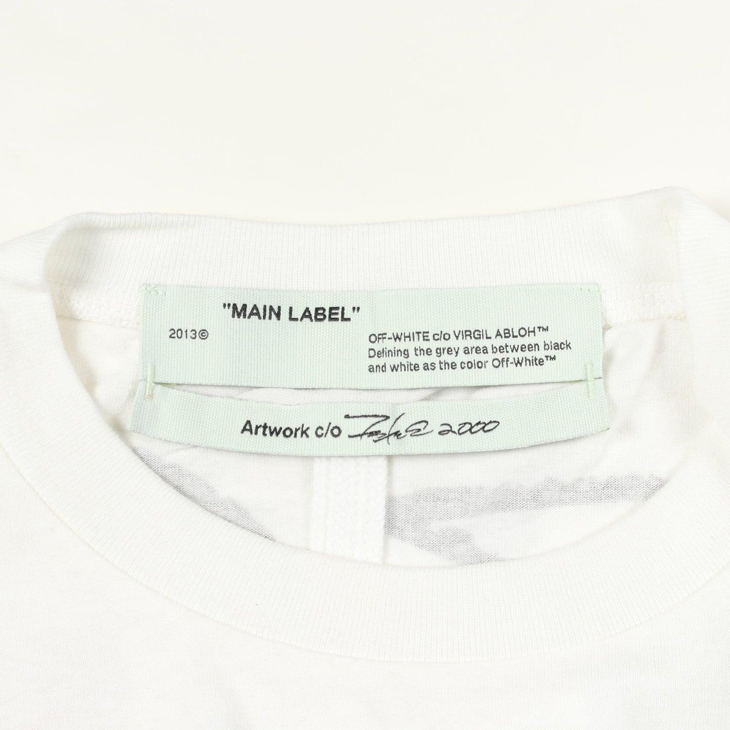 フューチュラ Tシャツ 半袖Tシャツ コットン ホワイト マルチカラー オフホワイト トップス OFF-WHITE