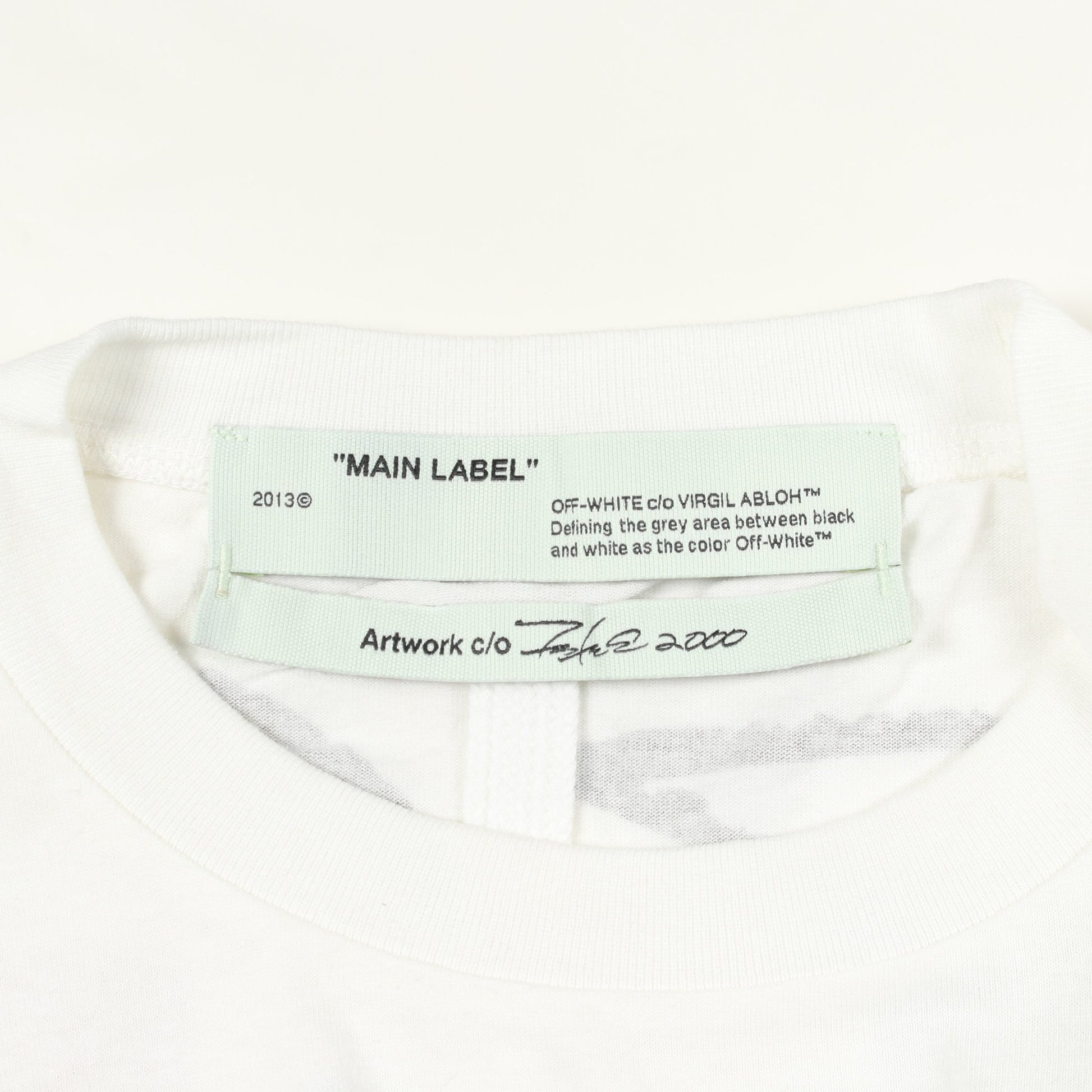 フューチュラ Tシャツ 半袖Tシャツ コットン ホワイト マルチカラー オフホワイト トップス OFF-WHITE