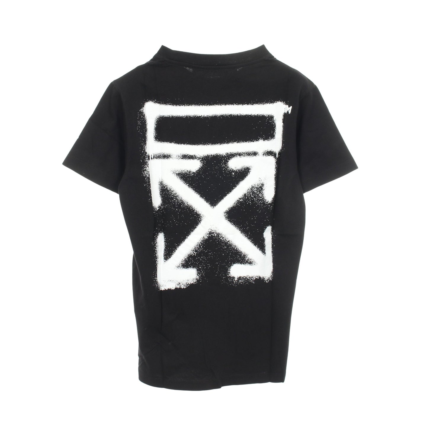 スプレーアロー 半袖Tシャツ コットン ブラック ホワイト オフホワイト トップス OFF-WHITE