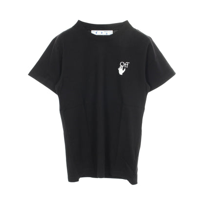 スプレーアロー 半袖Tシャツ コットン ブラック ホワイト オフホワイト トップス OFF-WHITE