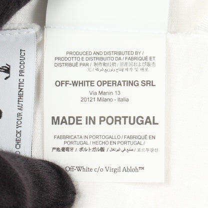 ロゴプリント 半袖Tシャツ コットン ホワイト オフホワイト トップス OFF-WHITE