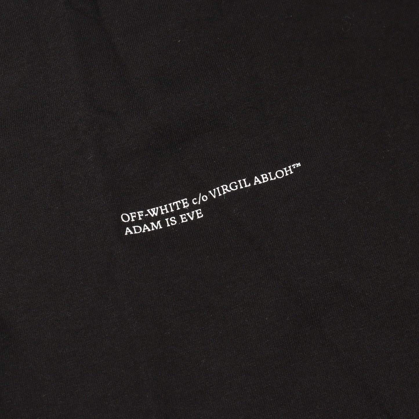 ロゴプリント 半袖Tシャツ コットン ブラック オフホワイト トップス OFF-WHITE