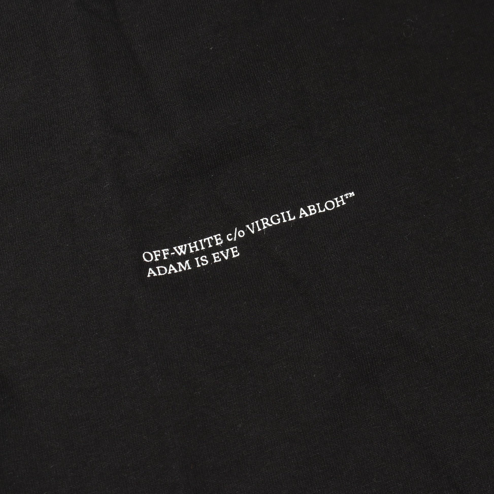 ロゴプリント 半袖Tシャツ コットン ブラック オフホワイト トップス OFF-WHITE