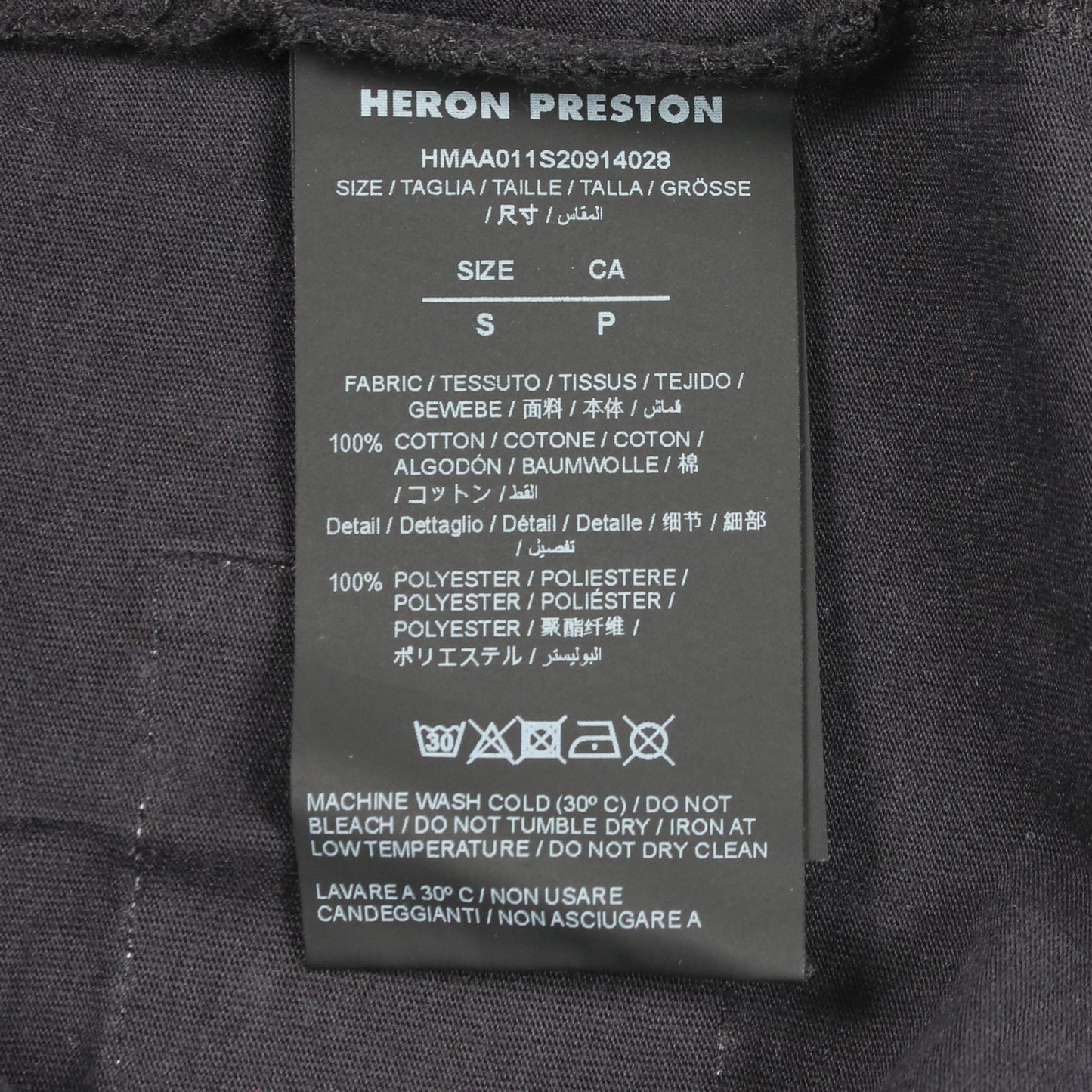 San Francisco グラフィックプリント 半袖Tシャツ コットン ブラック ヘロンプレストン トップス HERON PRESTON